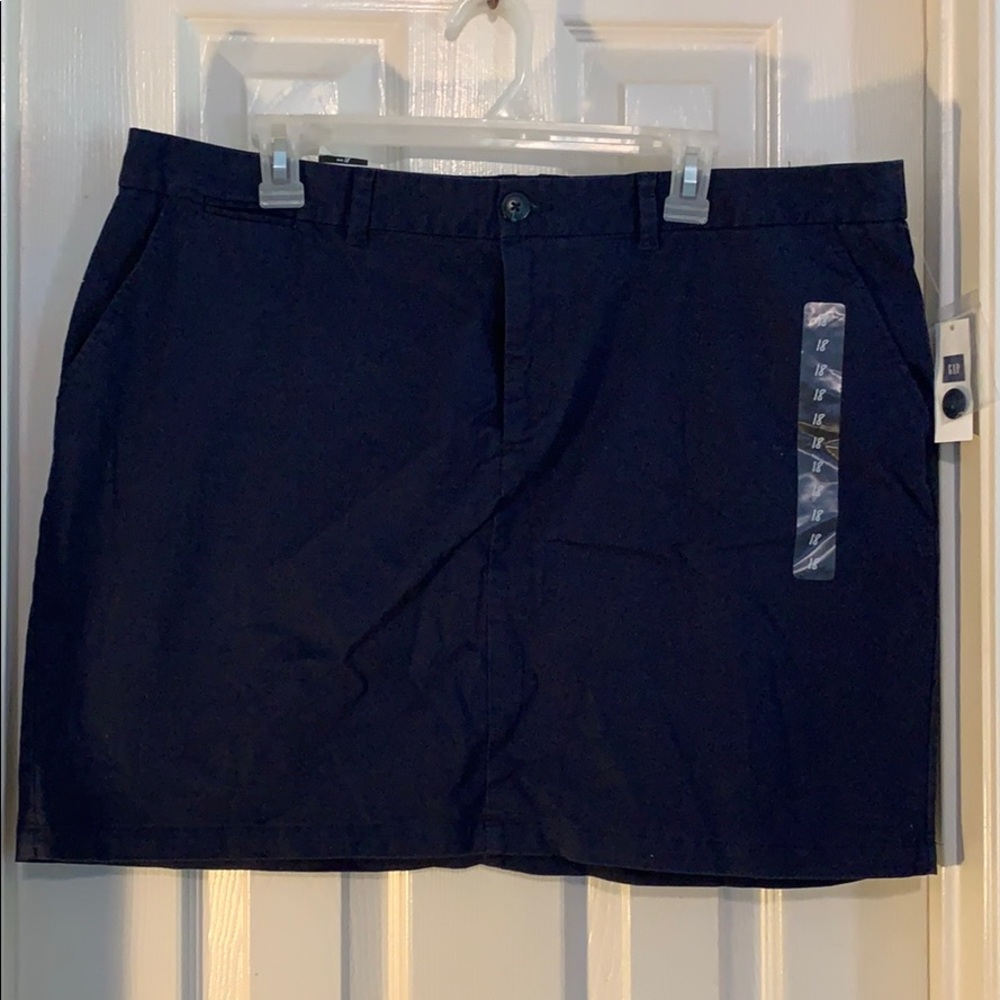 Gap Navy Skirt